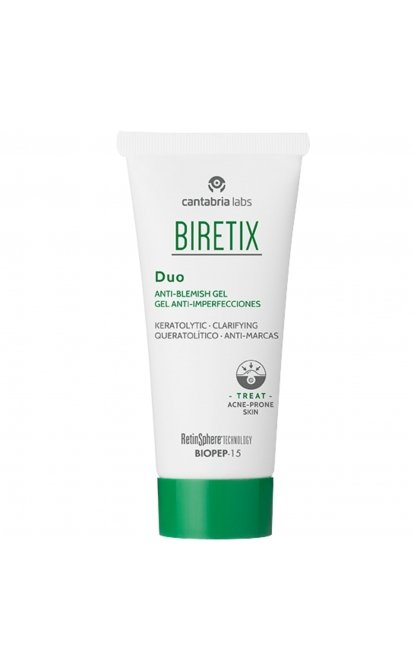 BIRETIX duo anti-blemish gelis