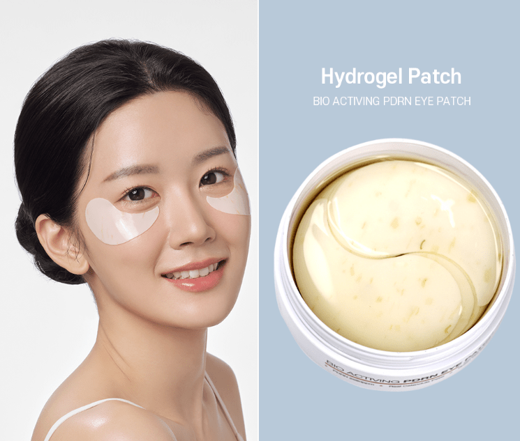 DERMALINE dvigubo poveikio hidrogelio paakių kaukės su PDRN - Image 2